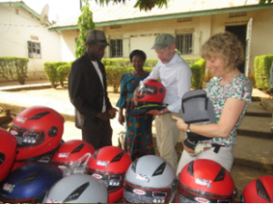Motorbike Ambulance drivers’ presentation